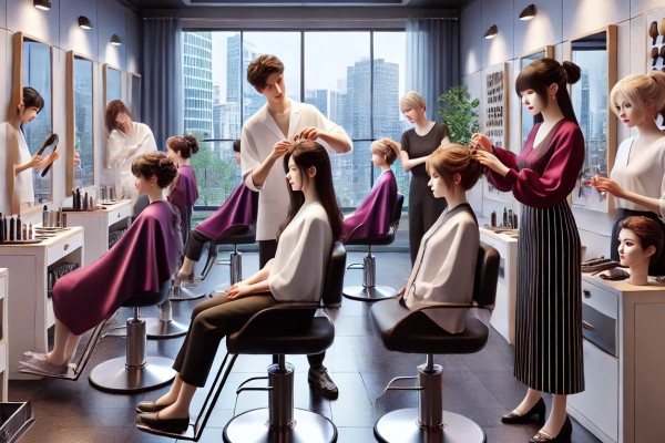 Naiste juuksur. Põhikursus. photo
